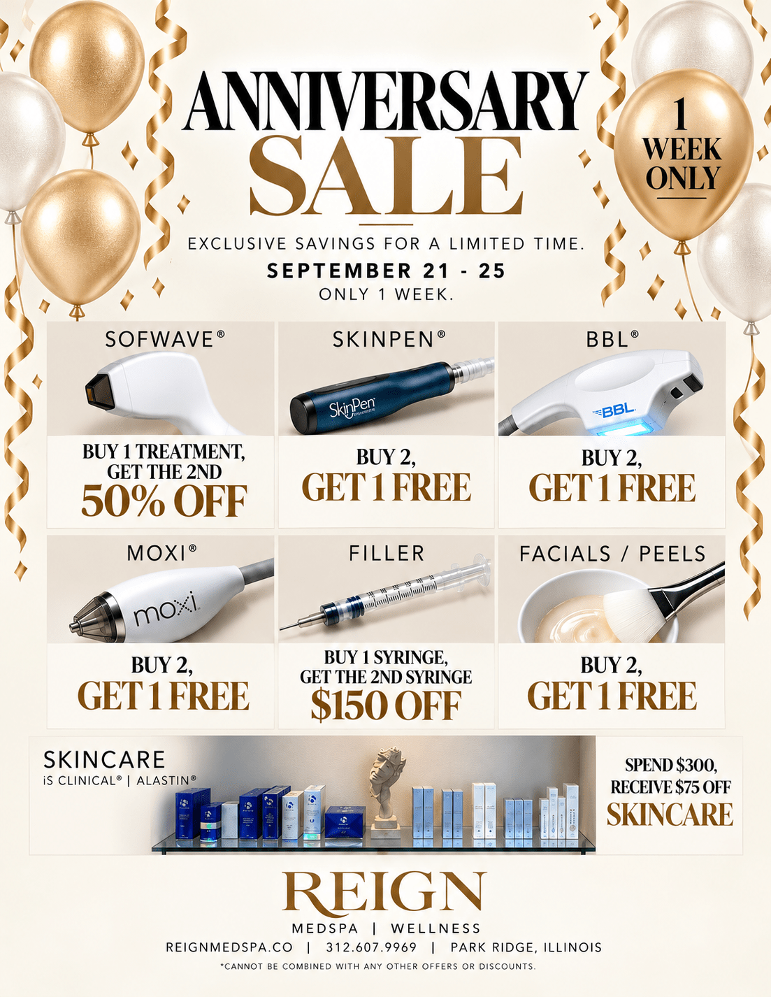 Reign Sale